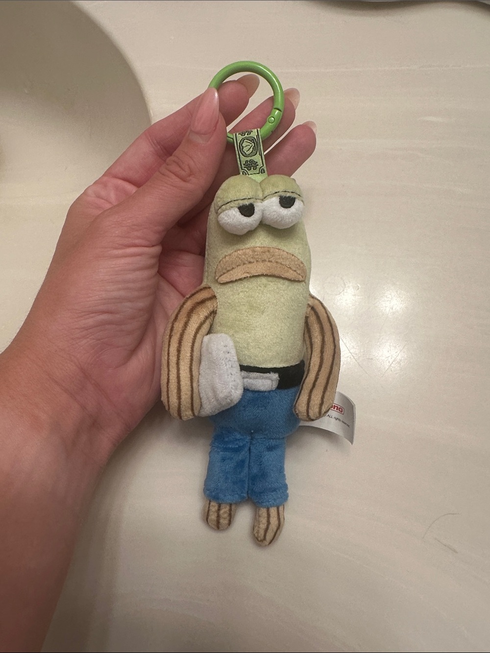SpongeBob Fish Keychain Plush